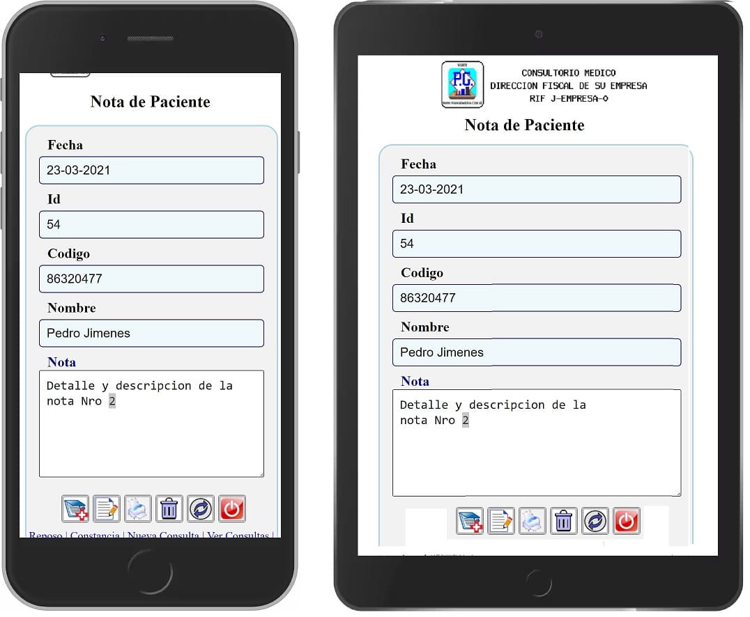 Adaptación del Formato a telefonos celulares y tablets