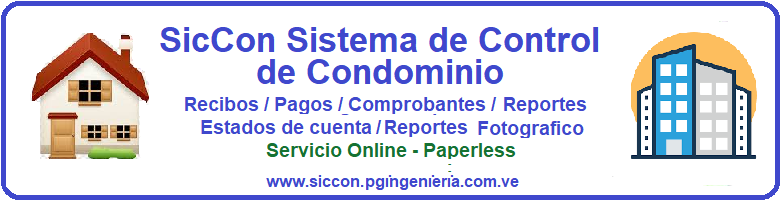 SicCon Sistema de Control de pago de Condominio