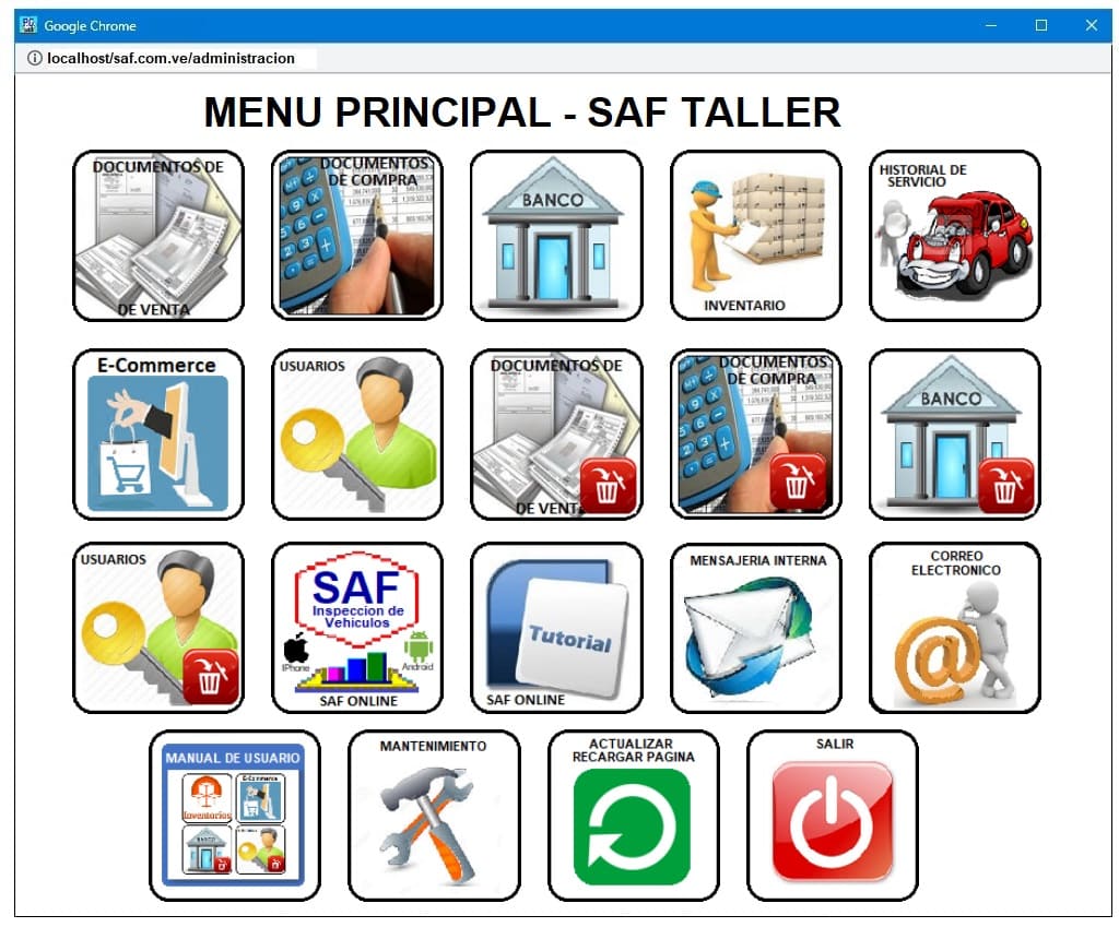 Todo en un solo lugar: Ventas, Compras, Inventario, Presupuestos, Facturas, Productos, Servicios, cuentas por Cobrar, Bancos y más