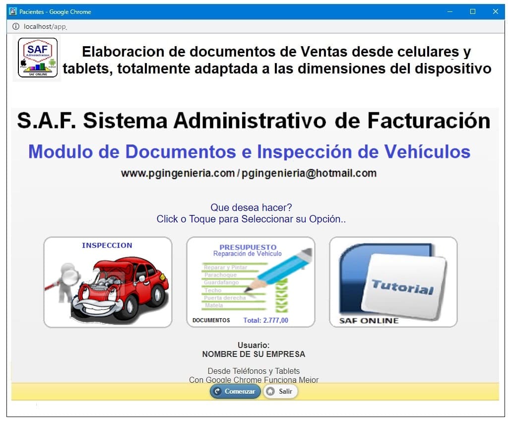 Adaptabilidad total del formato para elaborar documentos